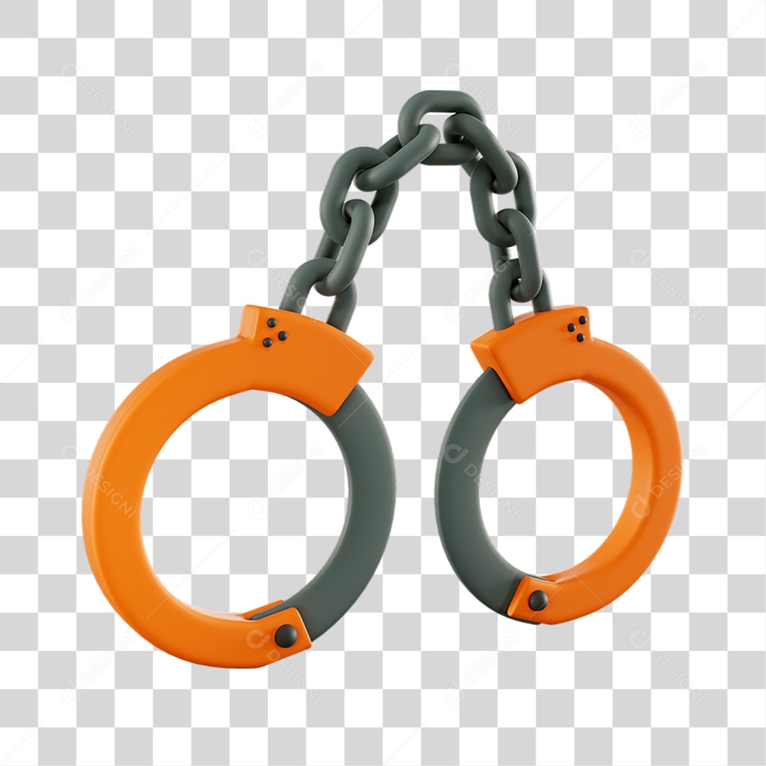 Elemento 3D Algemas Para Composição PNG Transparente