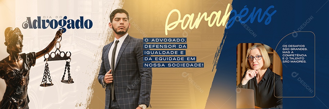 Dia Do Advogado Social Media PSD Editável