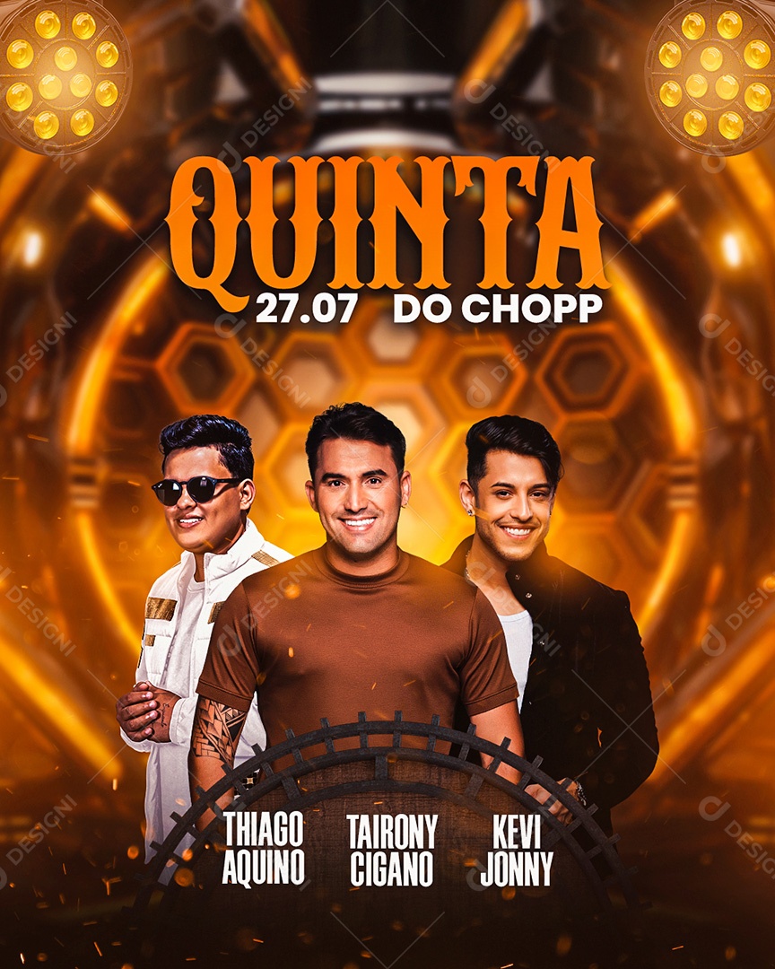 Quinta Do Chopp Flyer Social Media PSD Editável