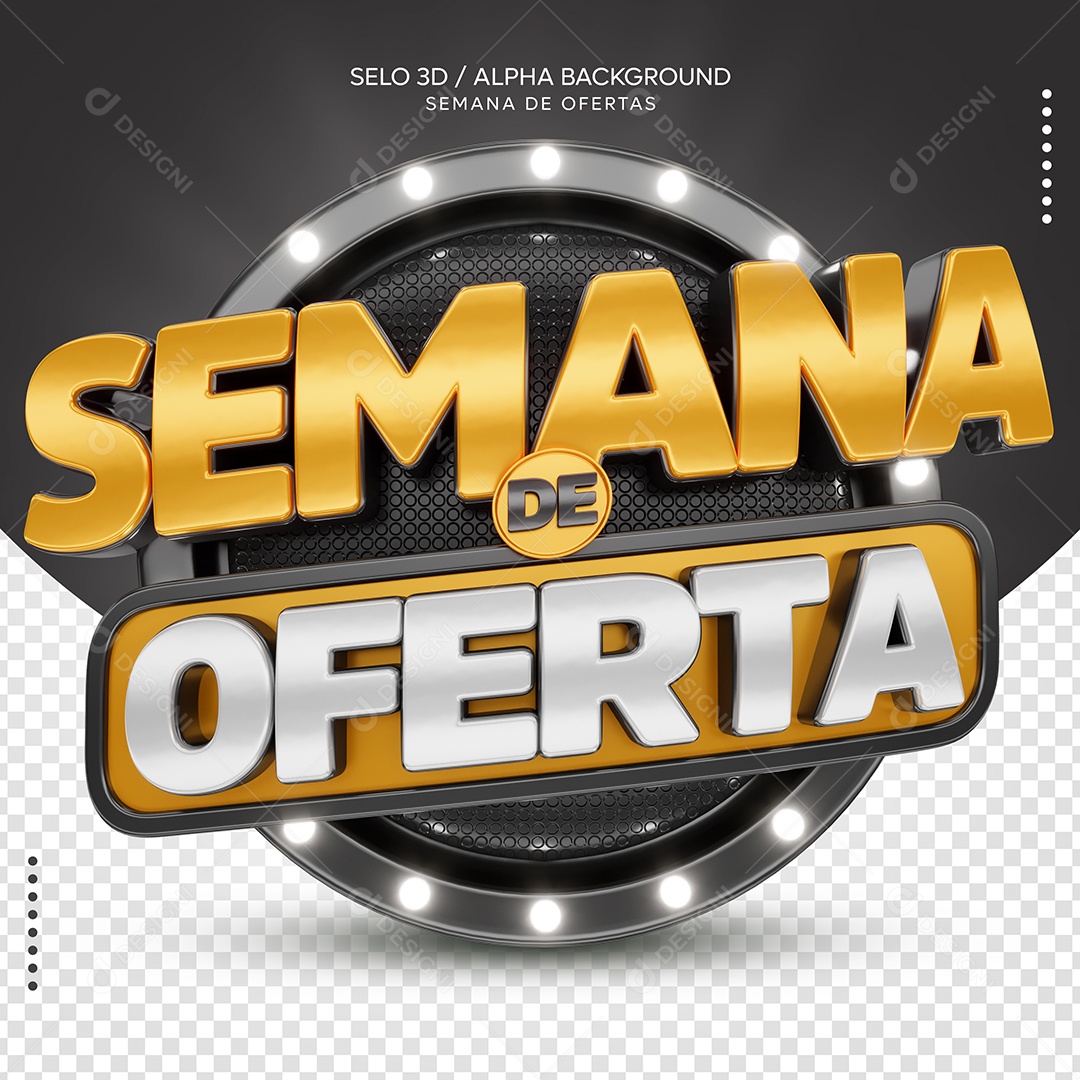 Semana de Ofertas Composição PSD