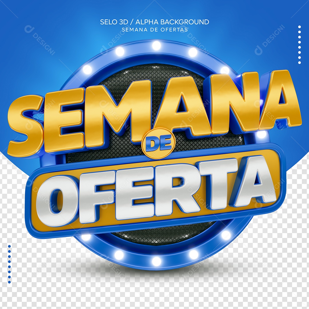 Semana de Ofertas Composição PSD