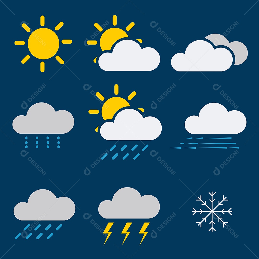Conduto De Nuvem Ilustração Vetor EPS