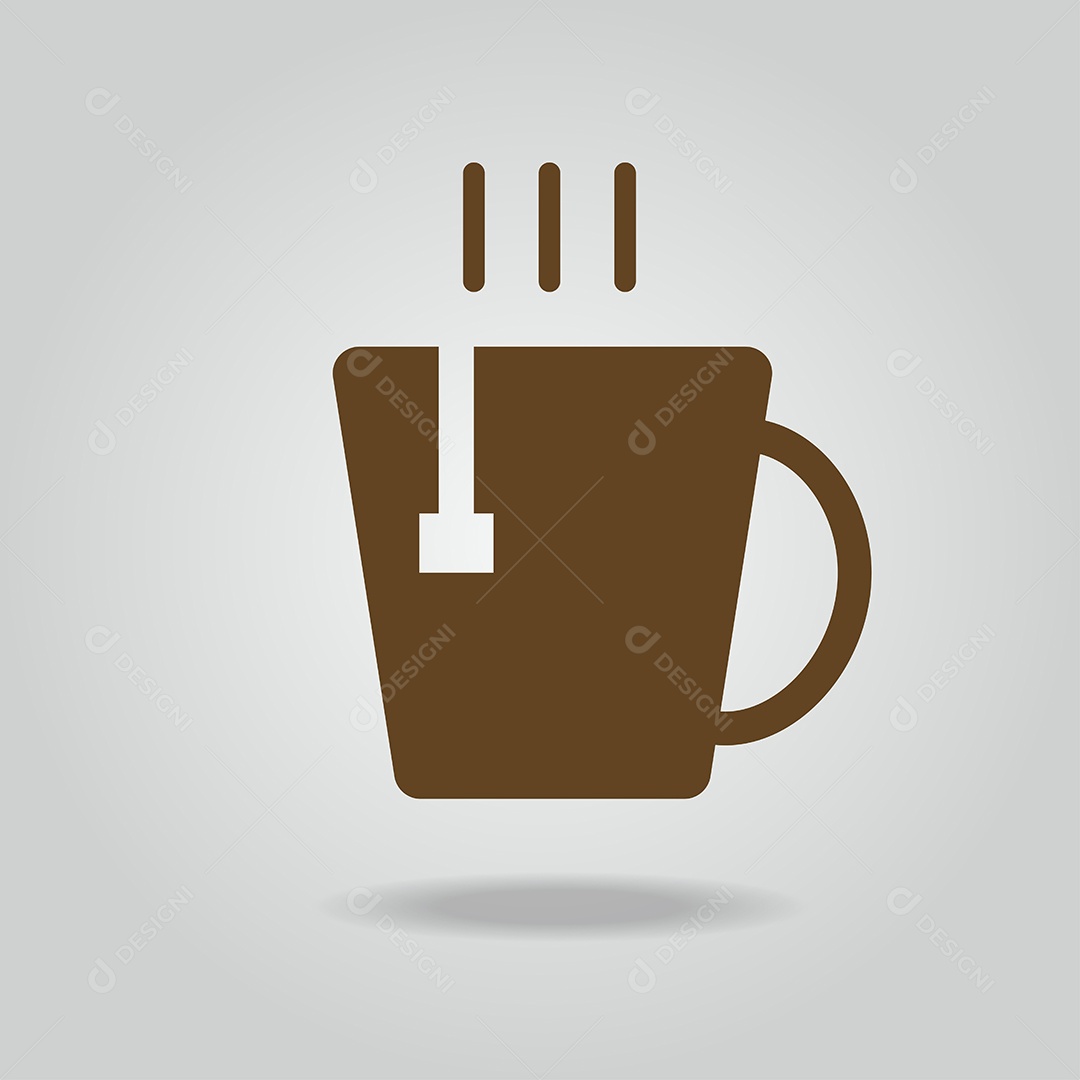 Xícara De Café Ilustração Vetor EPS