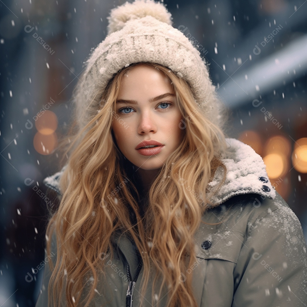 Retrato linda mulher jovem