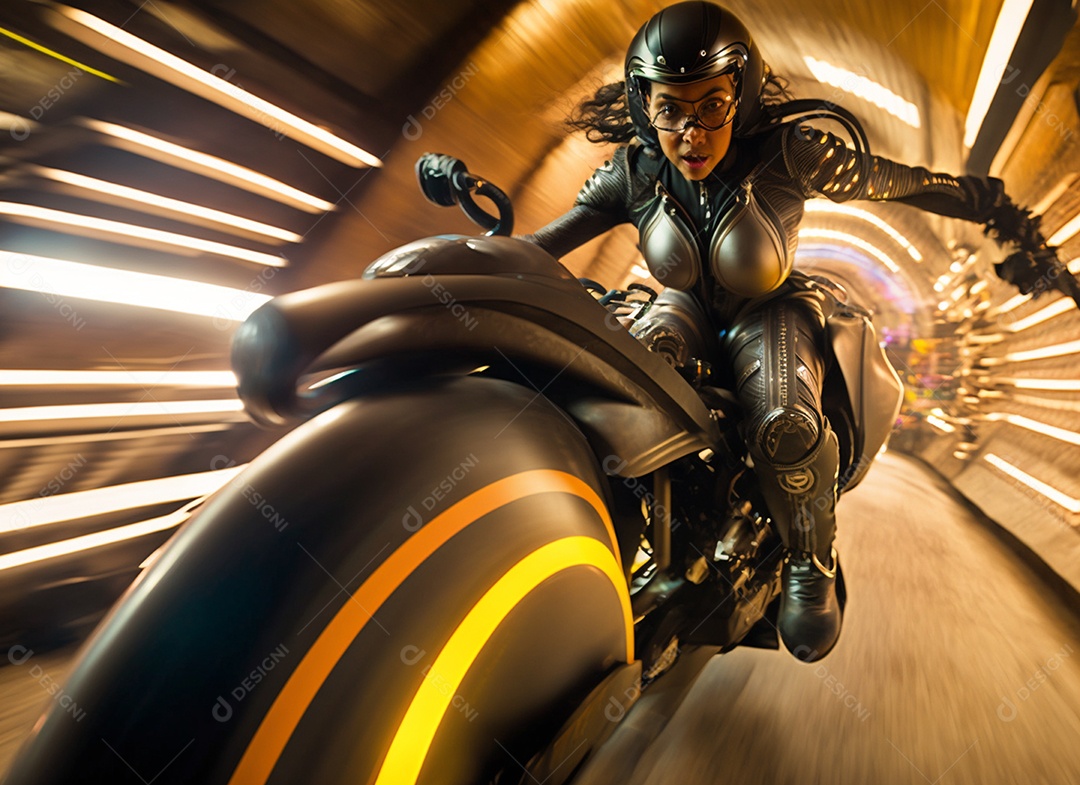 Linda mulher personagem