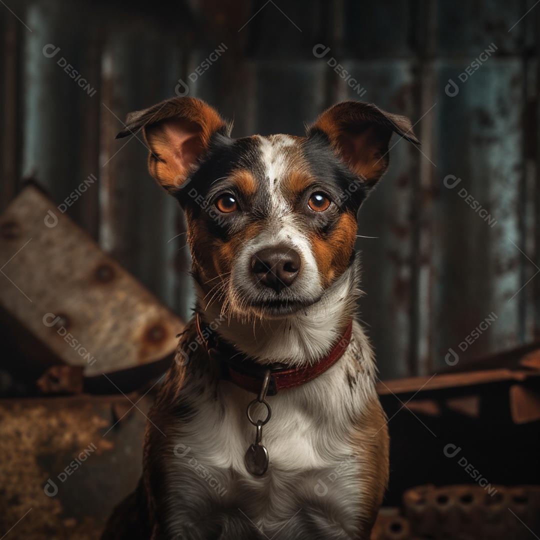 Retrato do cachorro animal de estimação