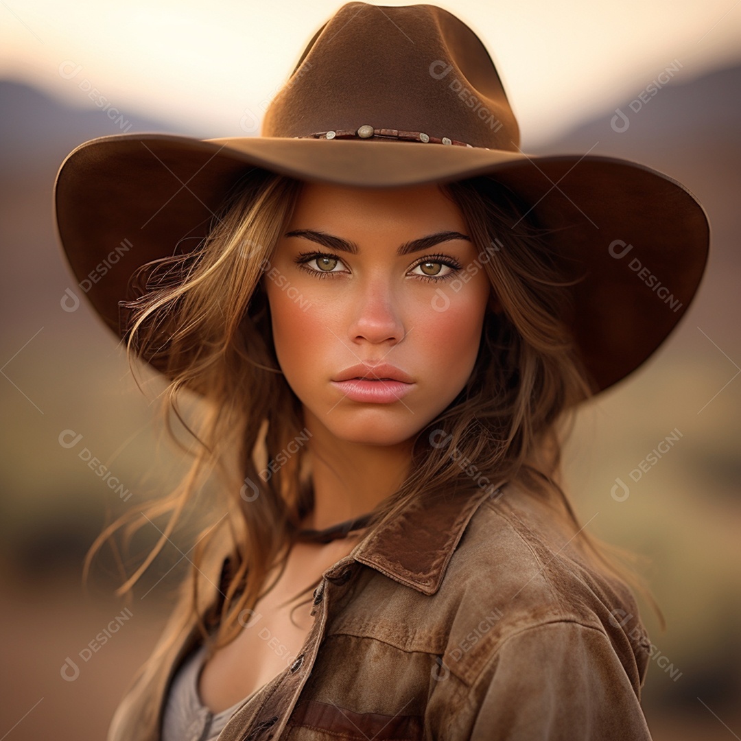 Retrato linda mulher jovem