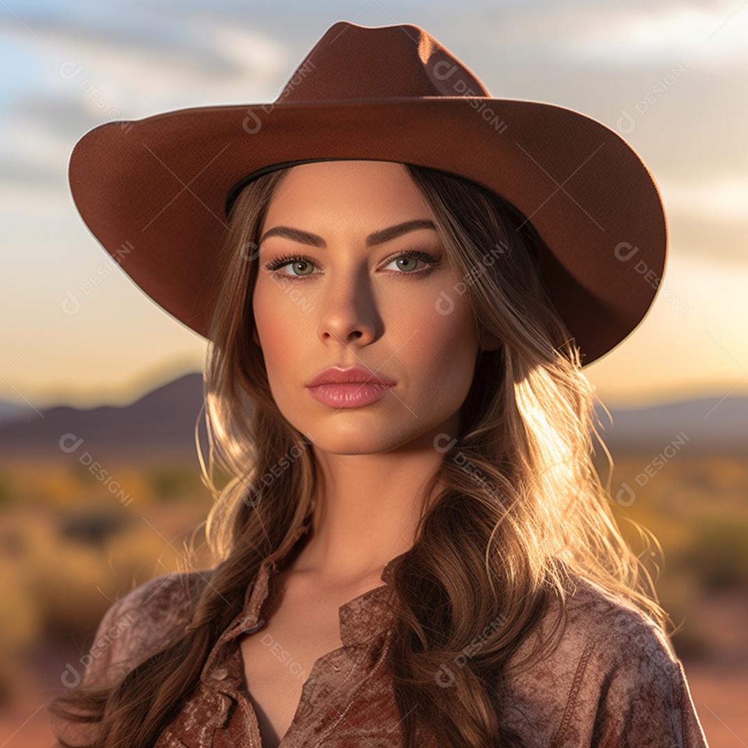 Retrato linda mulher jovem