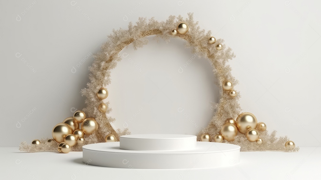 Cenário de natal Ilustração.