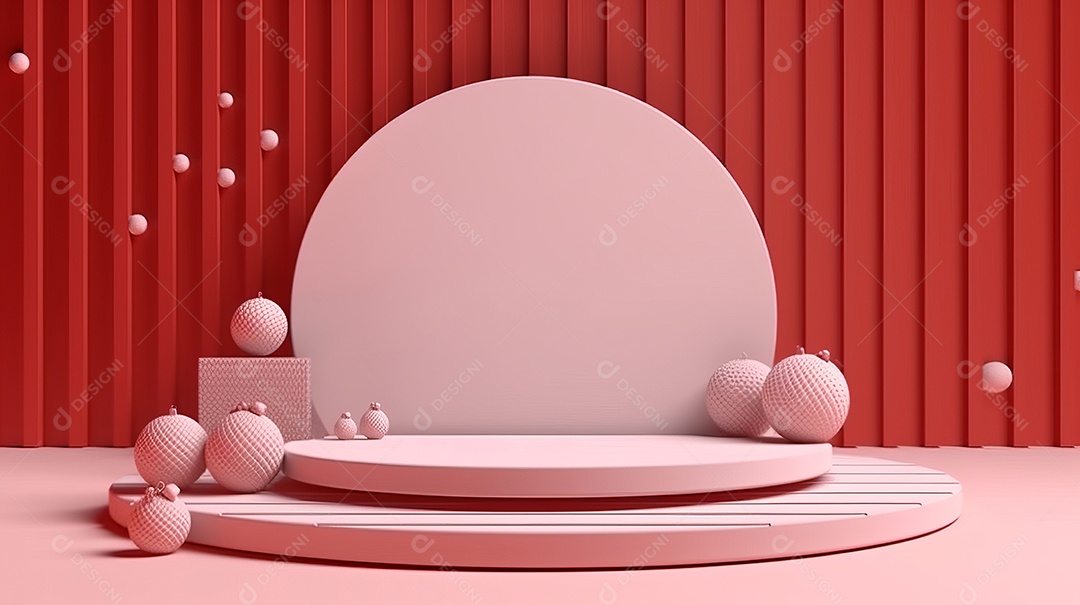 Cenário de natal Ilustração.