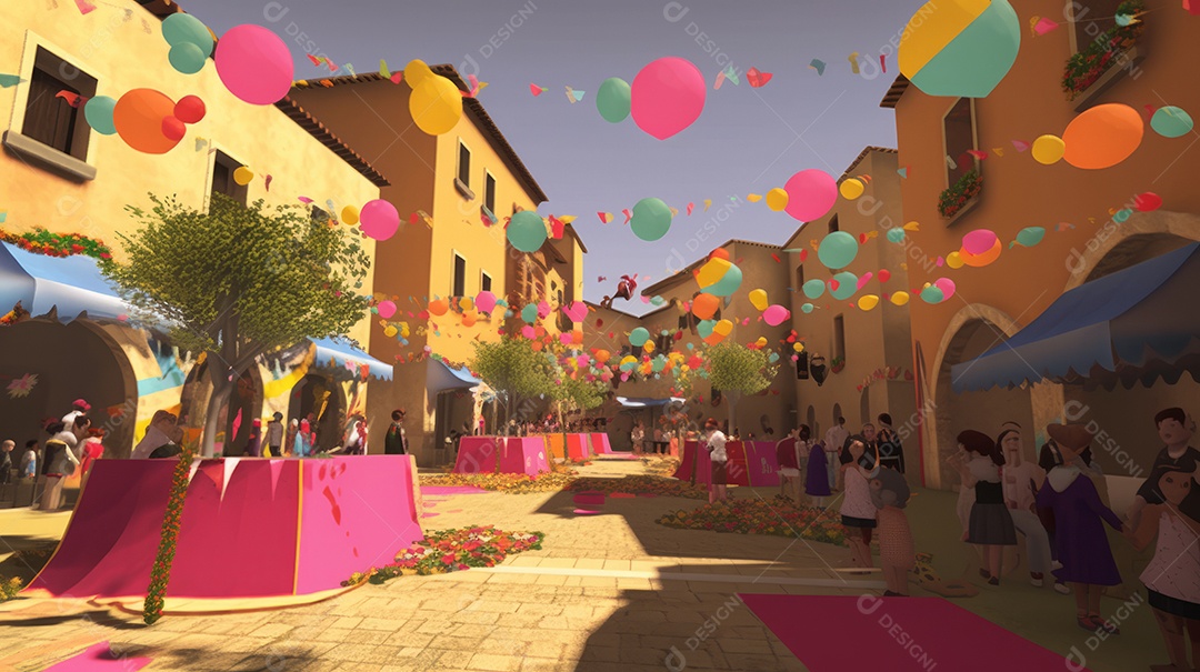 Festas Juninas IA Generativa.