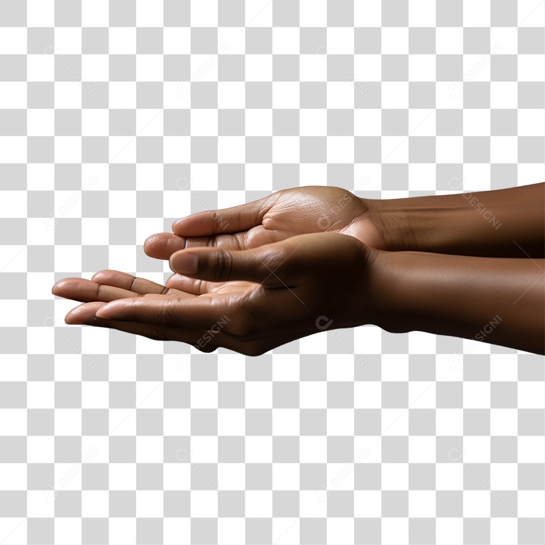 Hands Massaging Transparent PNG