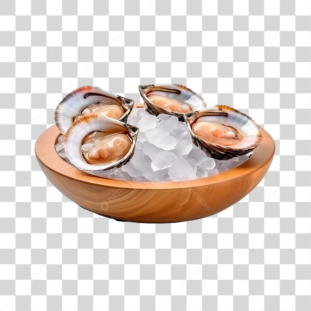 Frutos e Peixes do Mar PNG Transparente