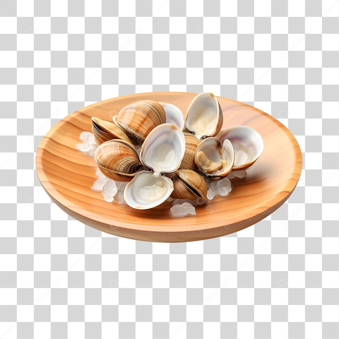 Frutos e Peixes do Mar PNG Transparente