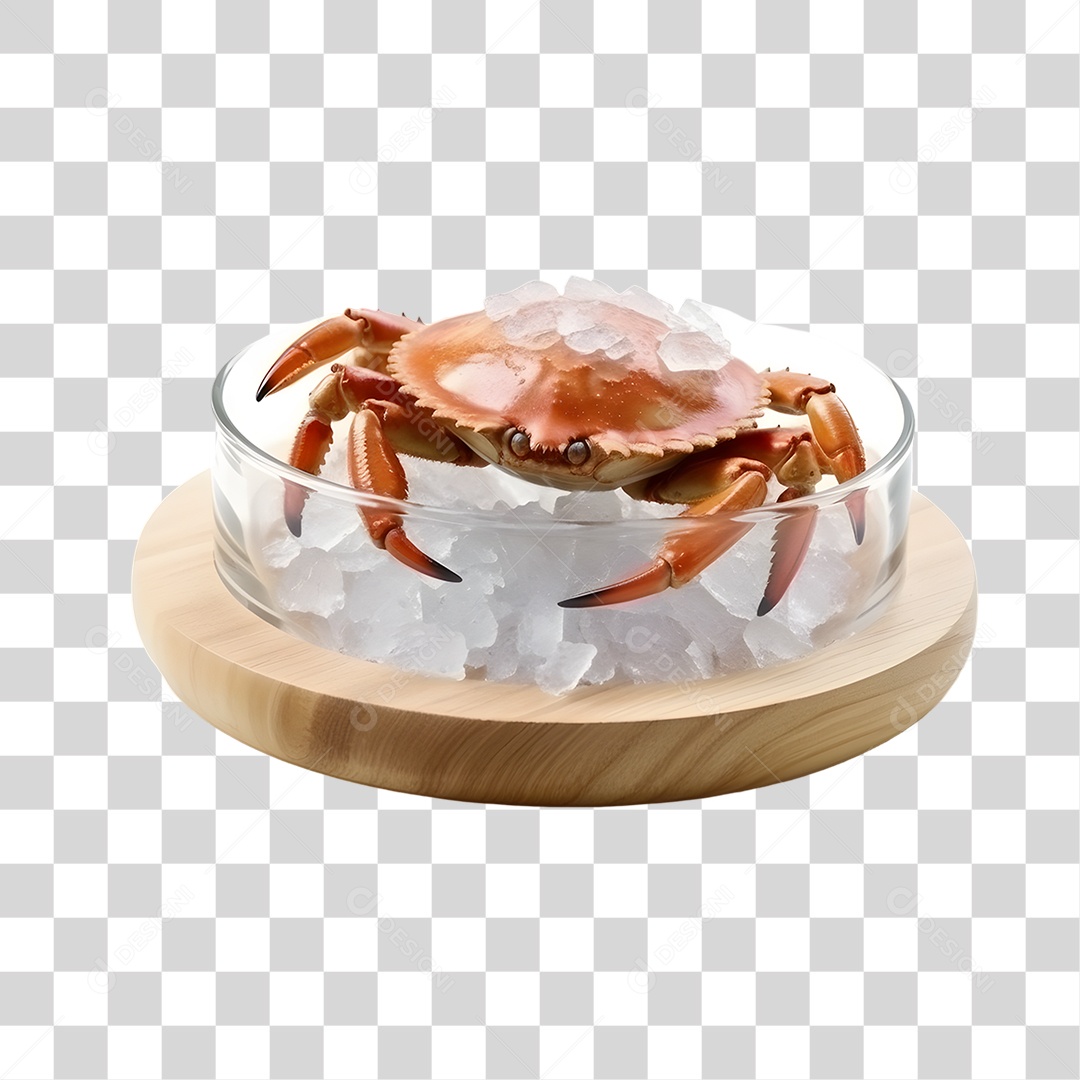 Frutos e Peixes do Mar PNG Transparente