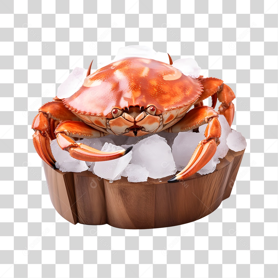 Frutos e Peixes do Mar PNG Transparente