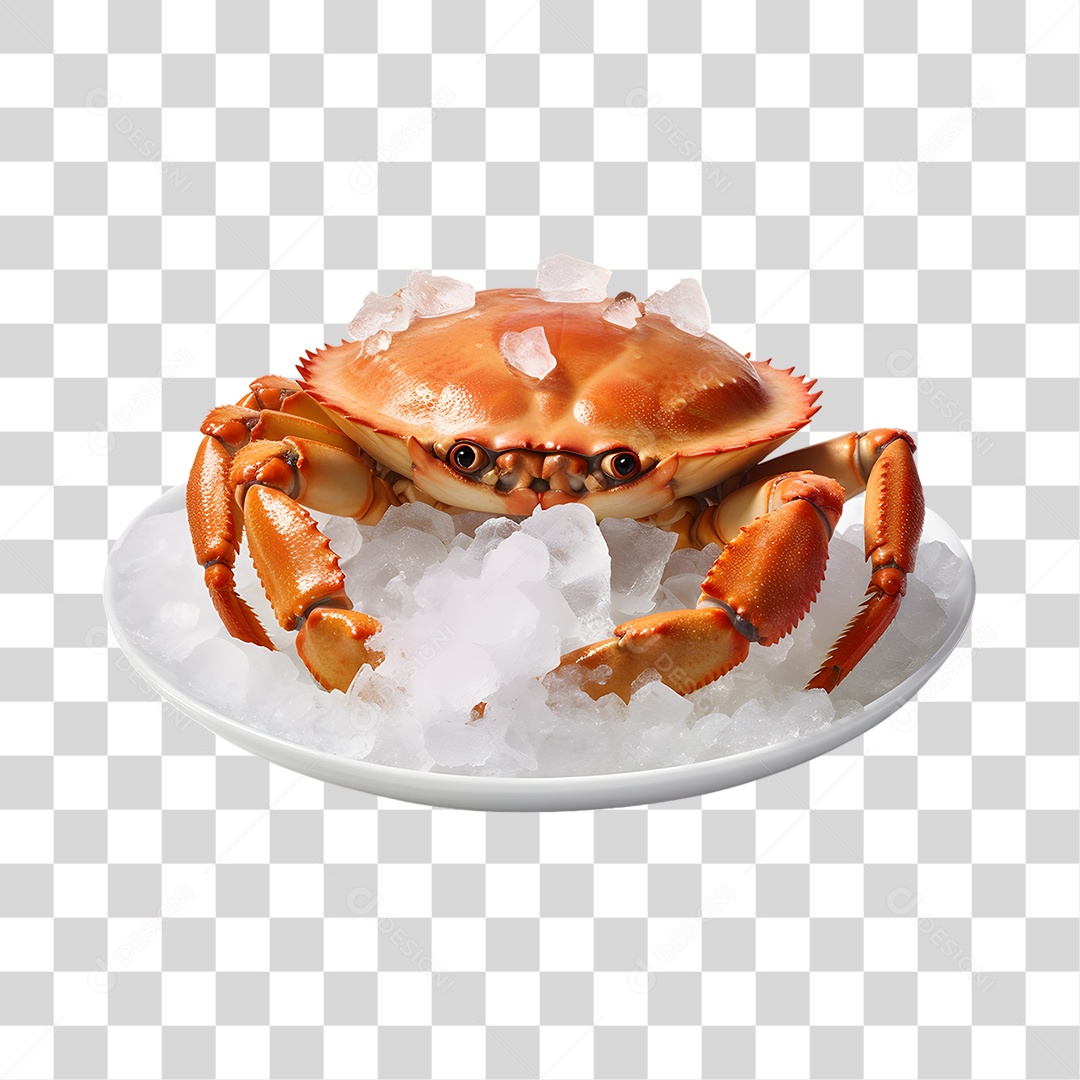 Frutos e Peixes do Mar PNG Transparente