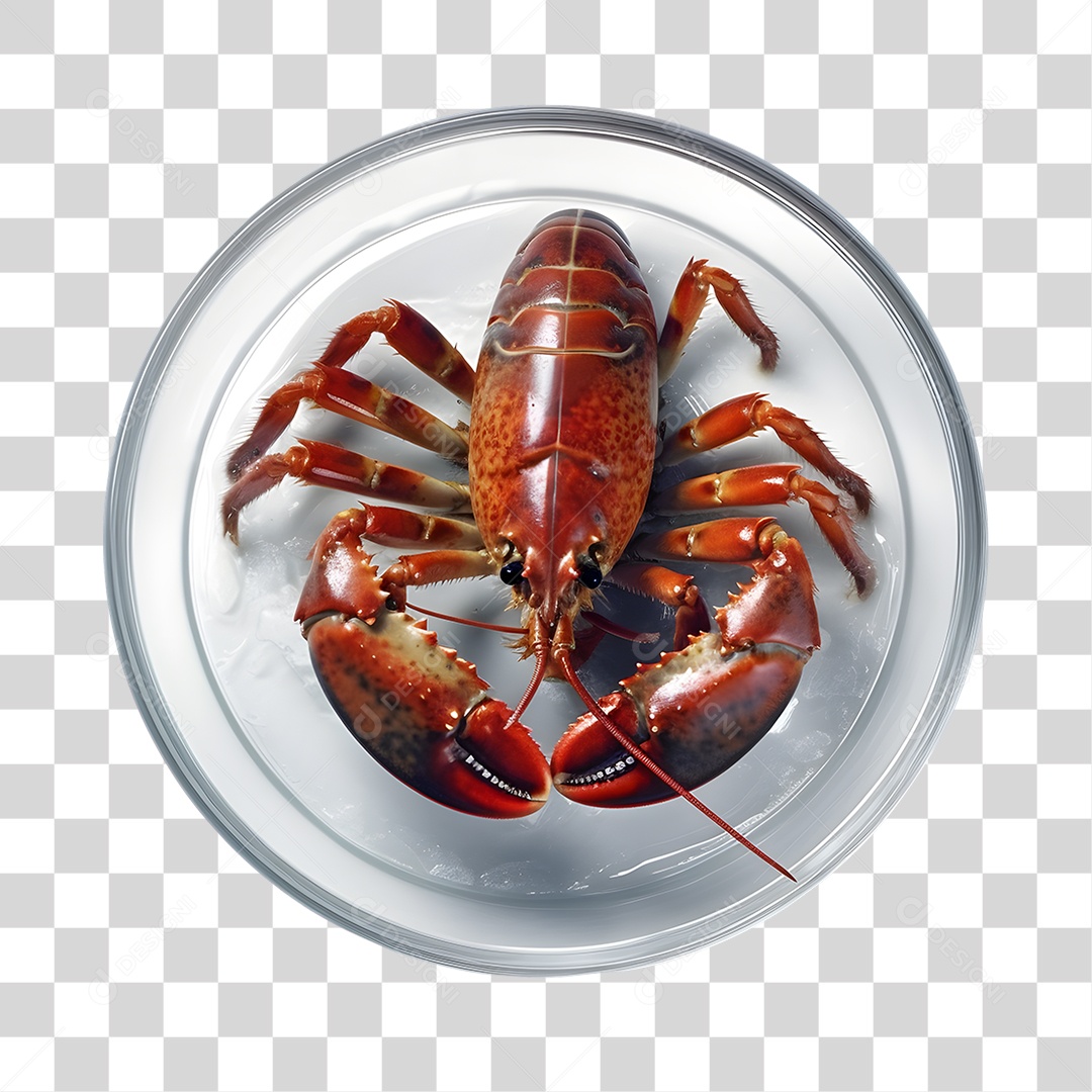 Frutos e Peixes do Mar PNG Transparente