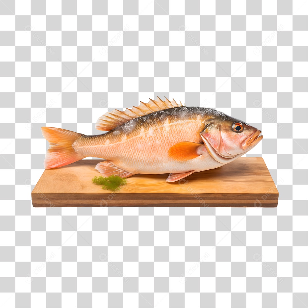 Frutos e Peixes do Mar PNG Transparente