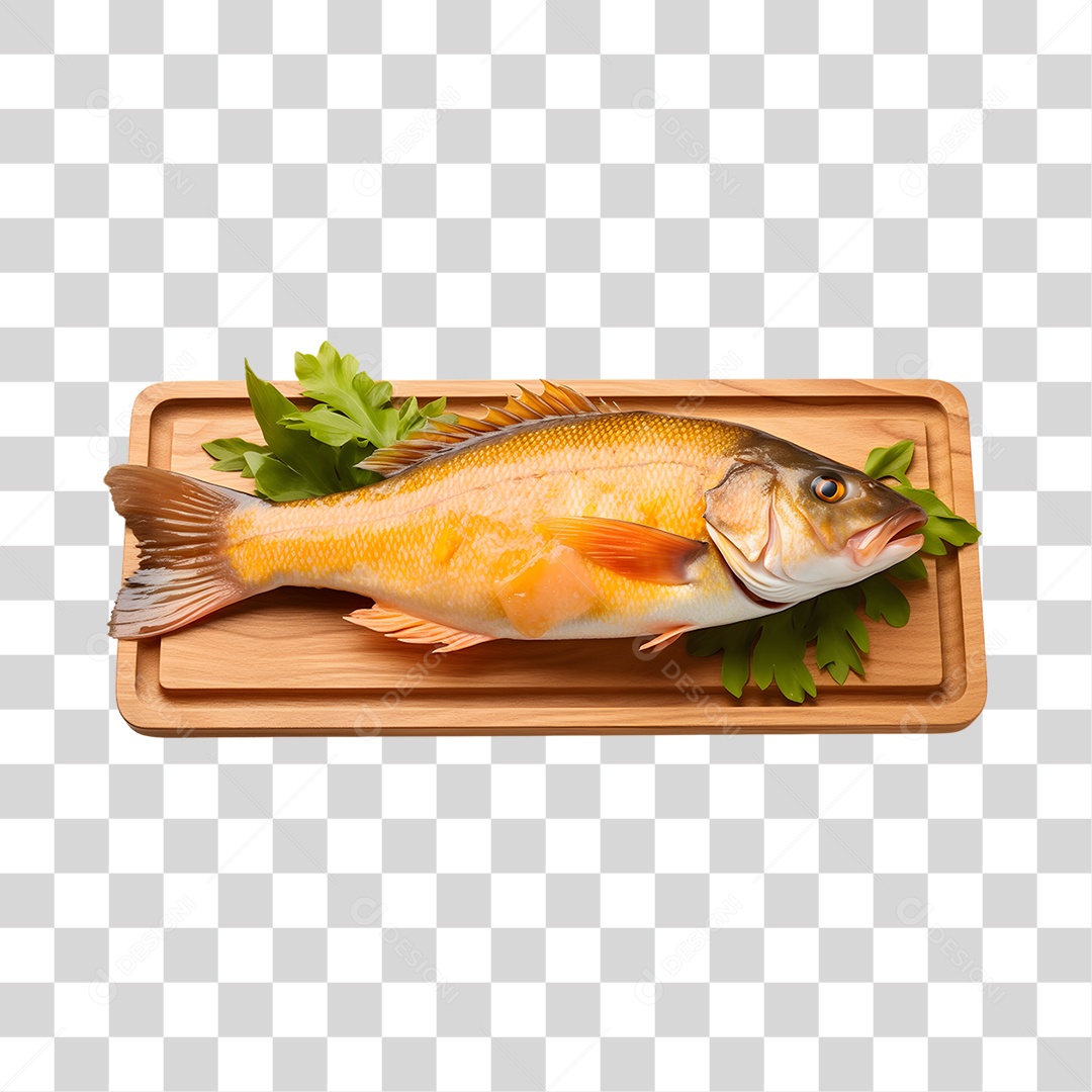 Frutos e Peixes do Mar PNG Transparente