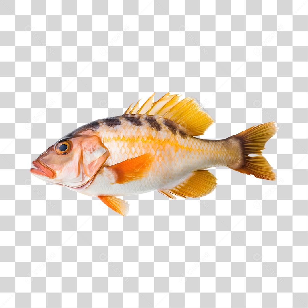 Frutos e Peixes do Mar PNG Transparente