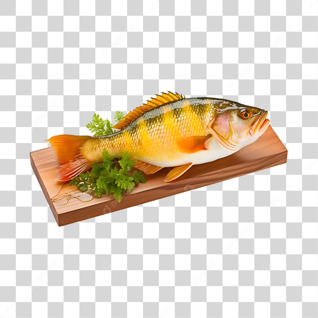 Frutos e Peixes do Mar PNG Transparente