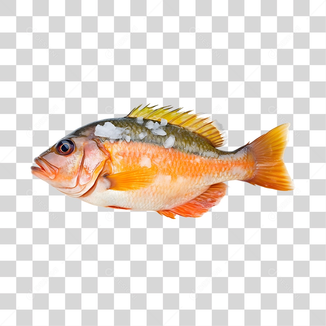 Frutos e Peixes do Mar PNG Transparente