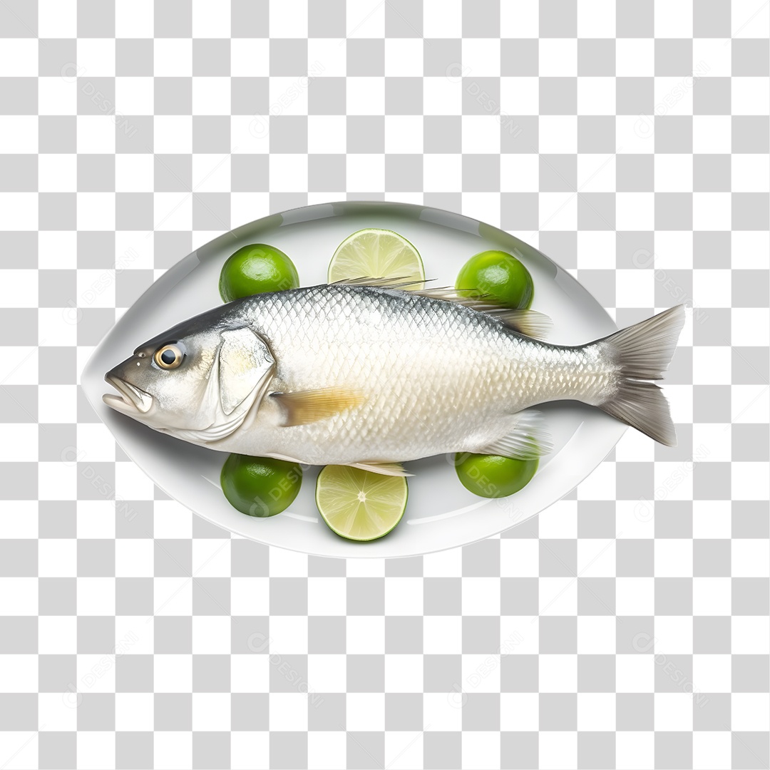 Frutos e Peixes do Mar PNG Transparente