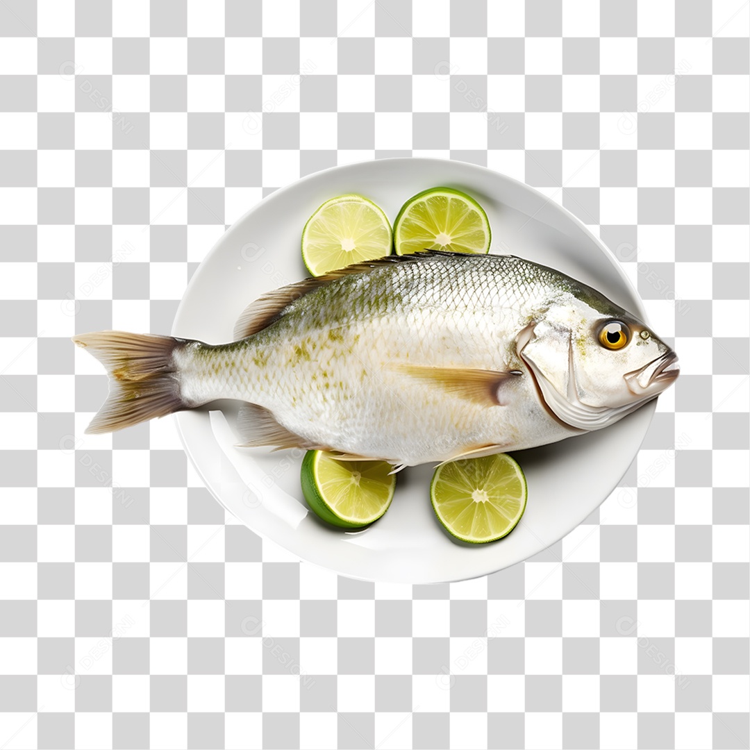 Frutos e Peixes do Mar PNG Transparente