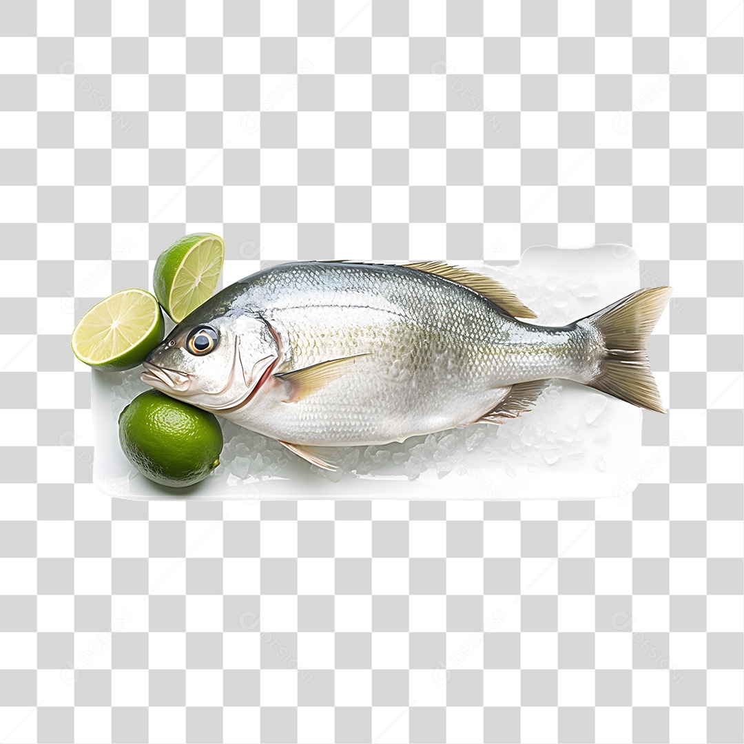 Frutos e Peixes do Mar PNG Transparente