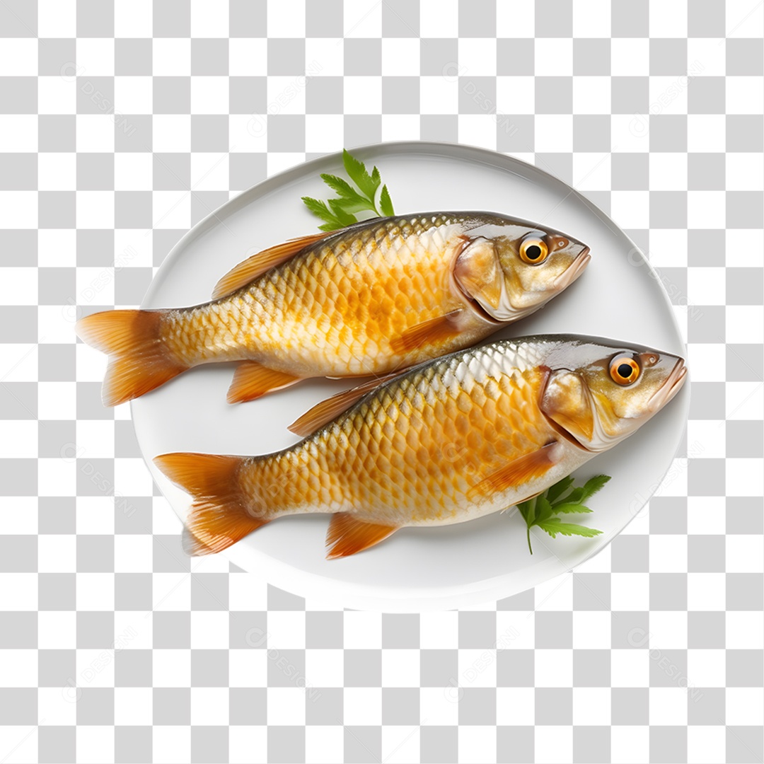 Frutos e Peixes do Mar PNG Transparente