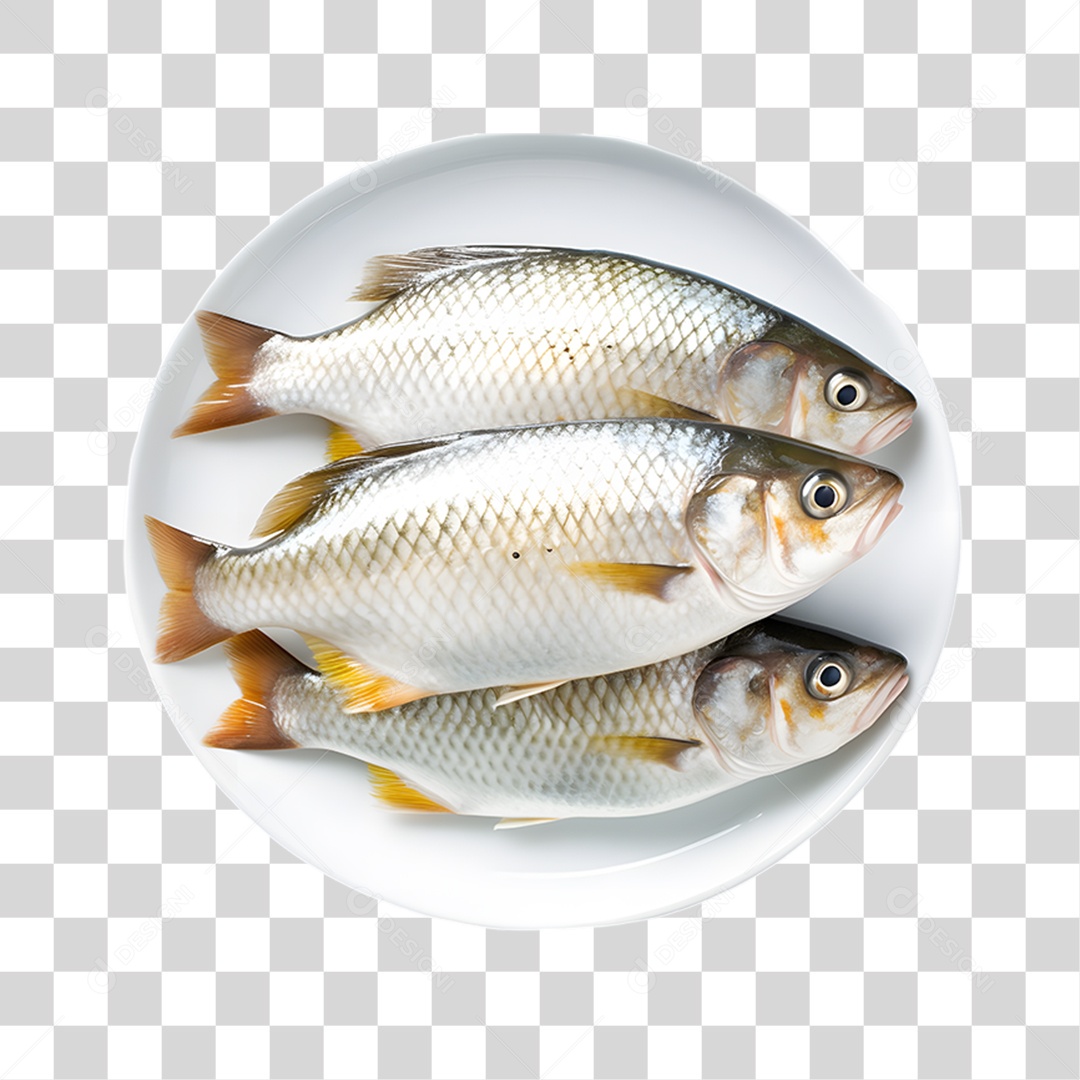 Frutos e Peixes do Mar PNG Transparente