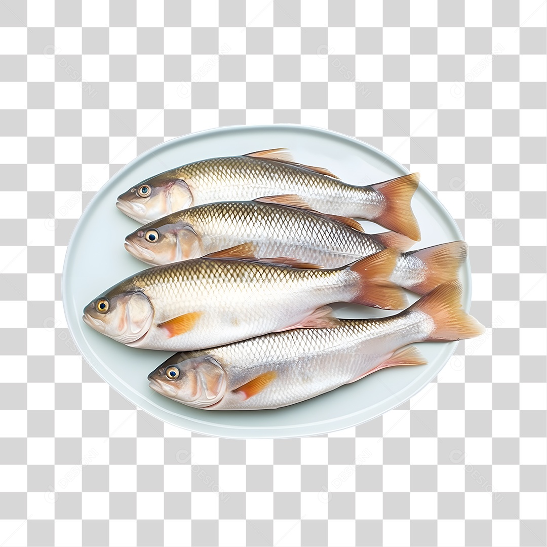 Frutos e Peixes do Mar PNG Transparente