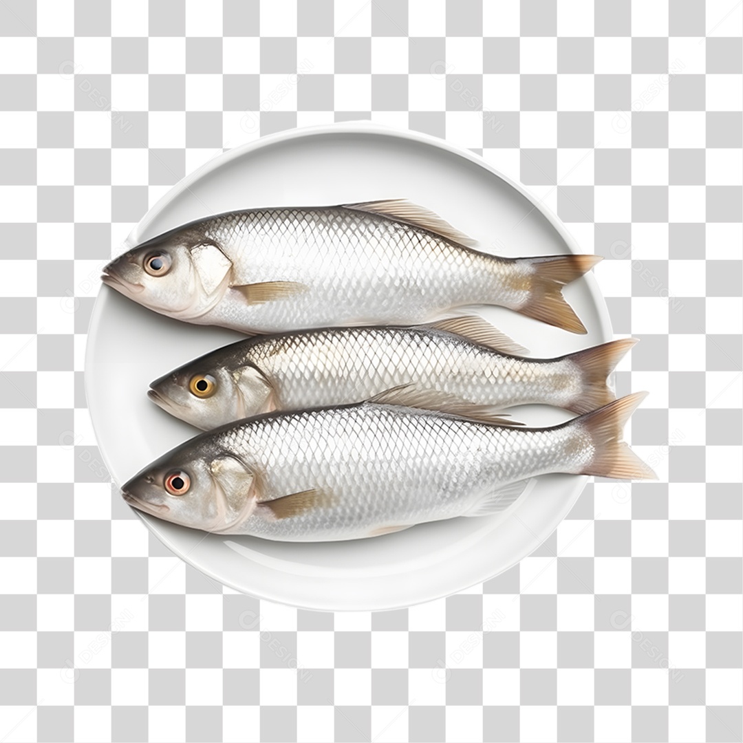 Frutos e Peixes do Mar PNG Transparente