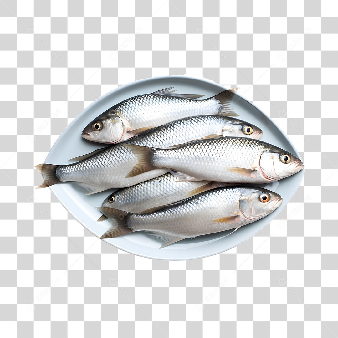 Frutos e Peixes do Mar PNG Transparente