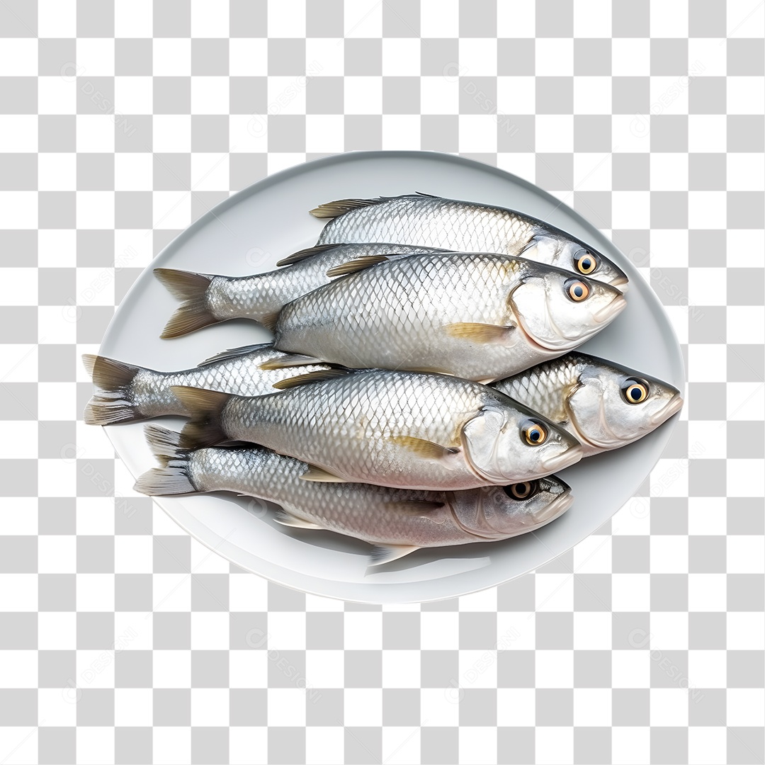 Frutos e Peixes do Mar PNG Transparente