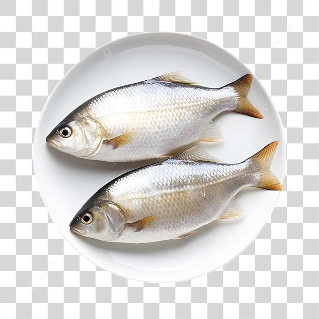 Frutos e Peixes do Mar PNG Transparente