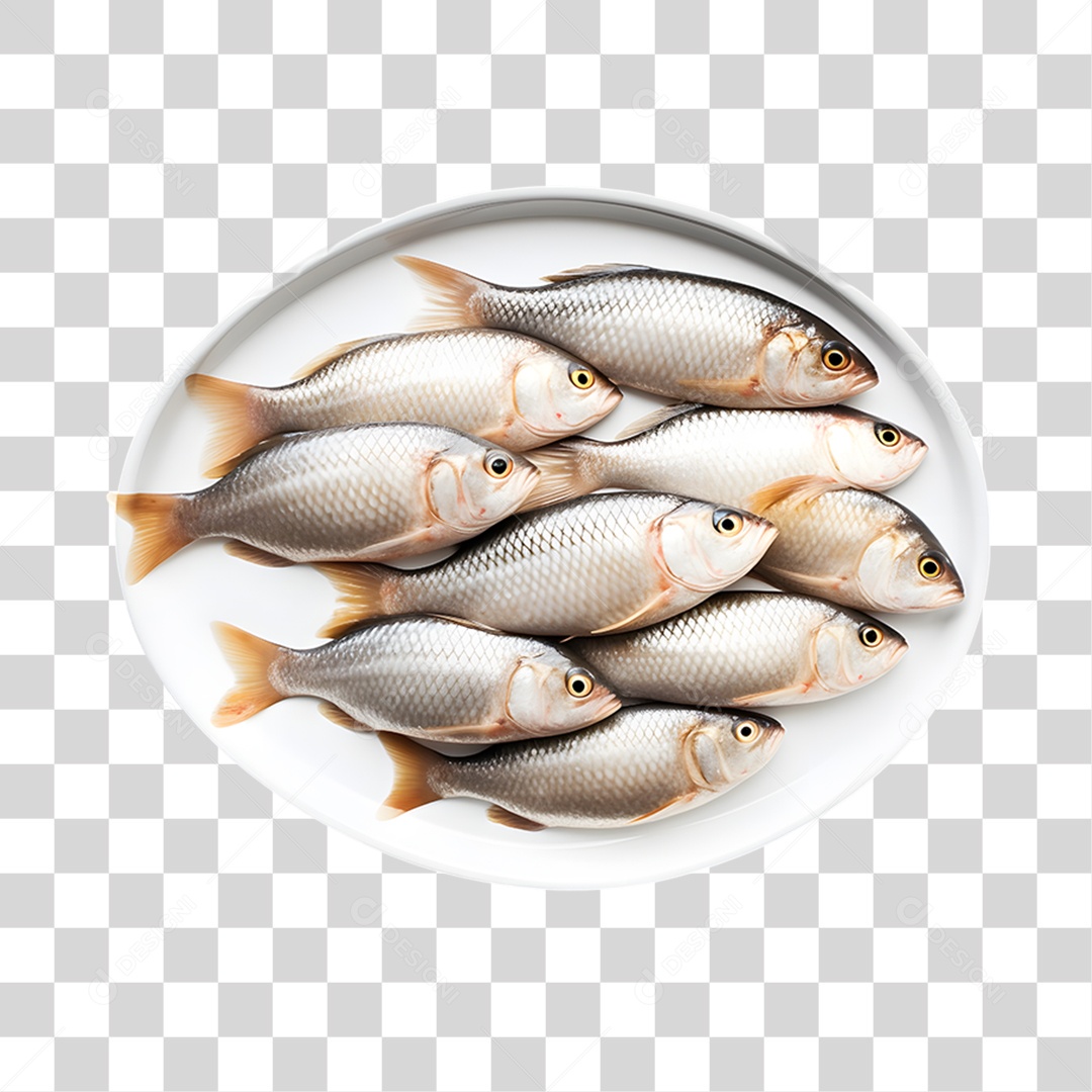 Frutos e Peixes do Mar PNG Transparente