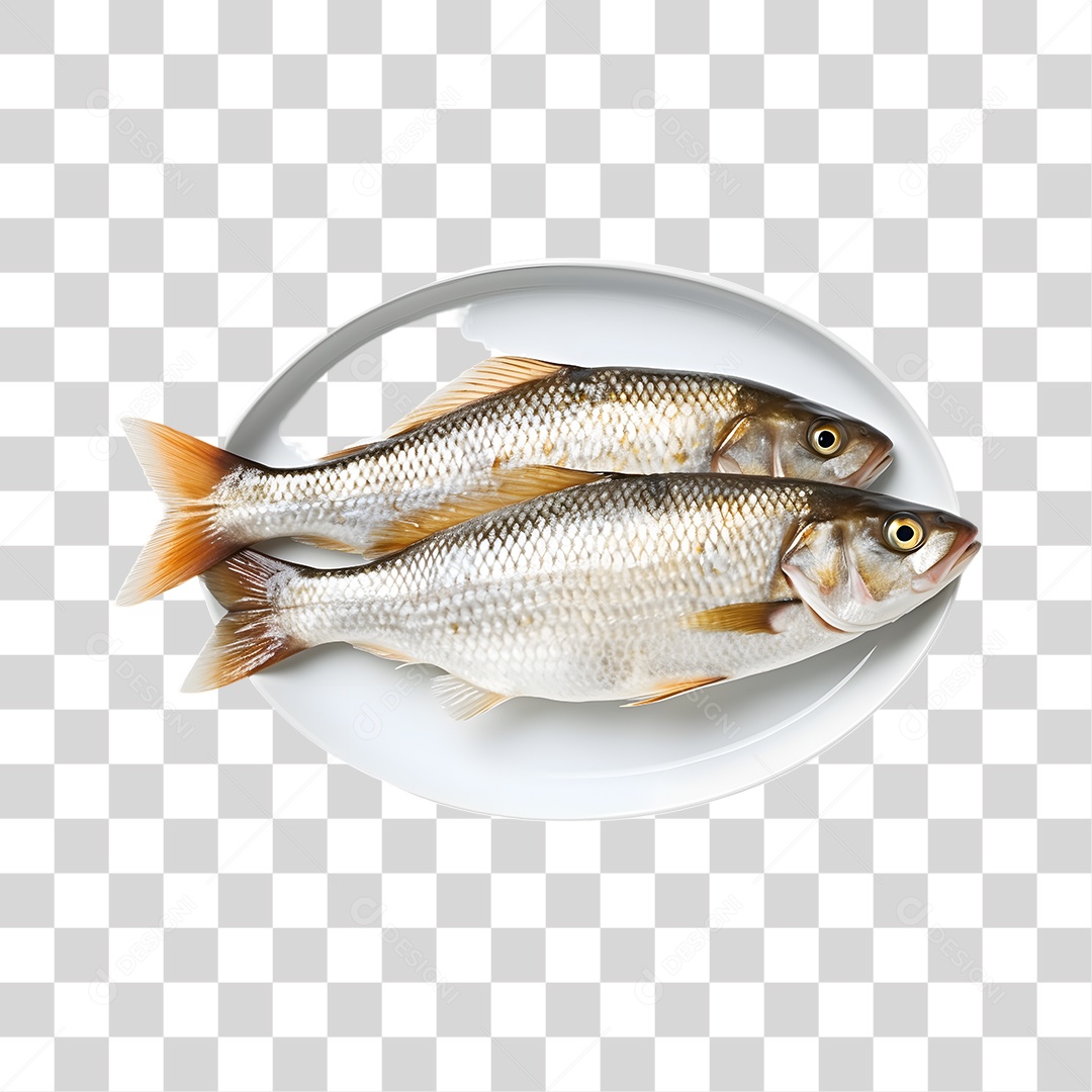 Frutos e Peixes do Mar PNG Transparente