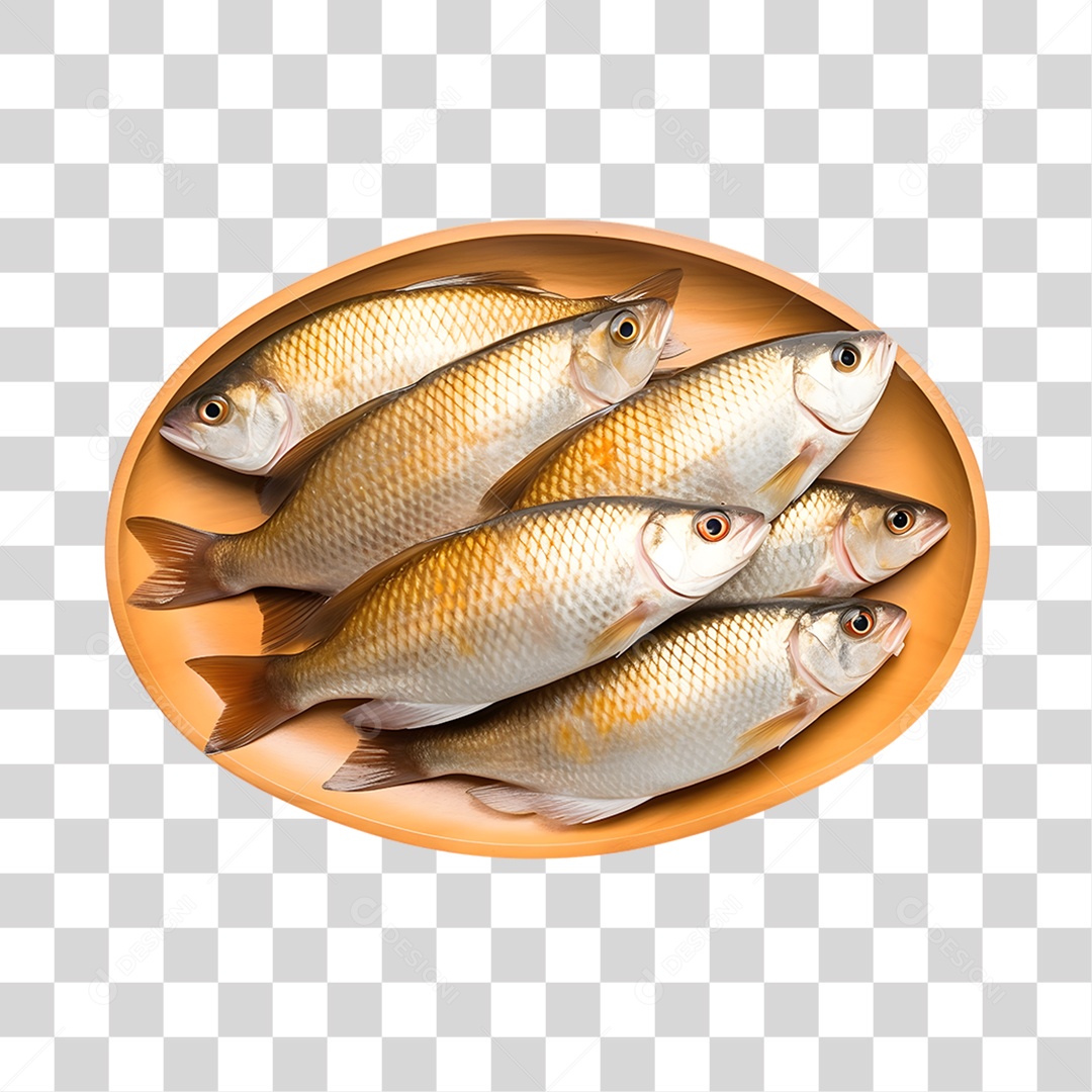 Frutos e Peixes do Mar PNG Transparente