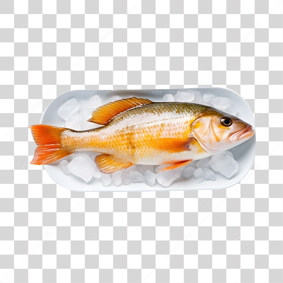 Frutos e Peixes do Mar PNG Transparente