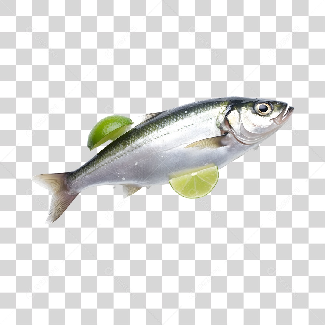 Frutos e Peixes do Mar PNG Transparente