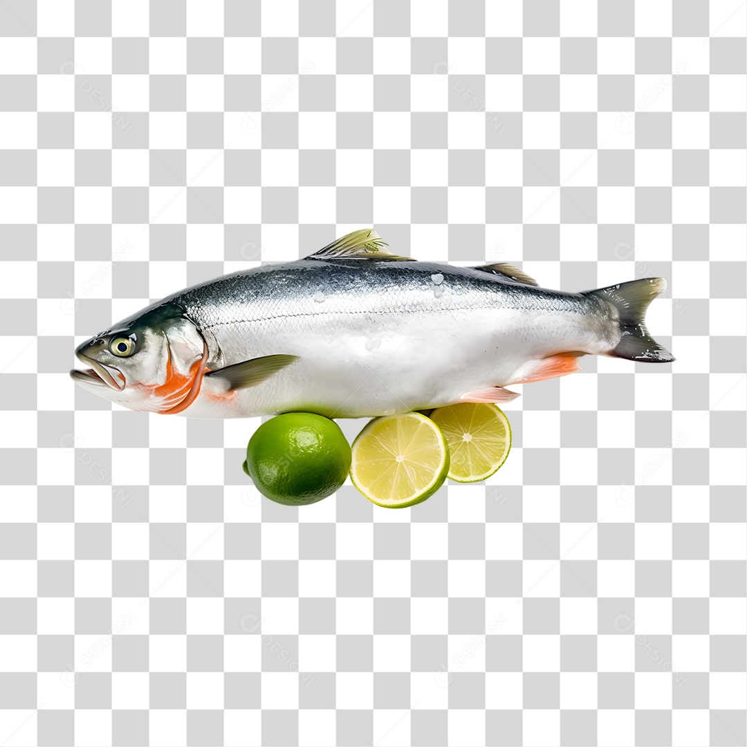 Frutos e Peixes do Mar PNG Transparente