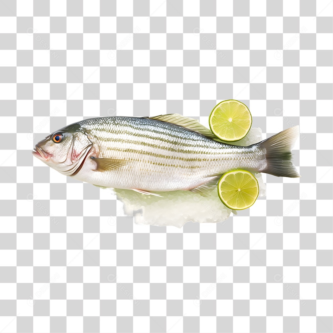 Frutos e Peixes do Mar PNG Transparente