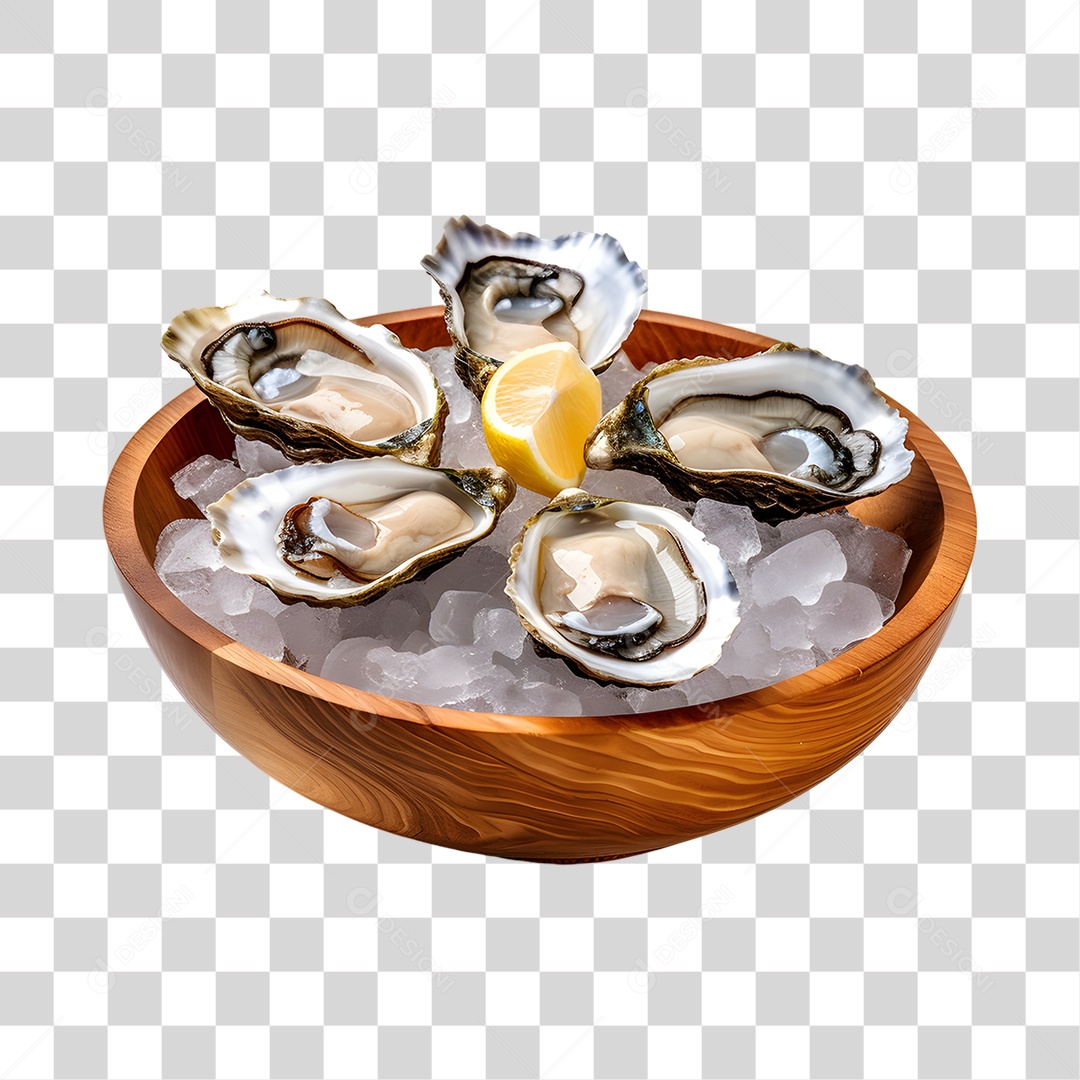 Frutos e Peixes do Mar PNG Transparente