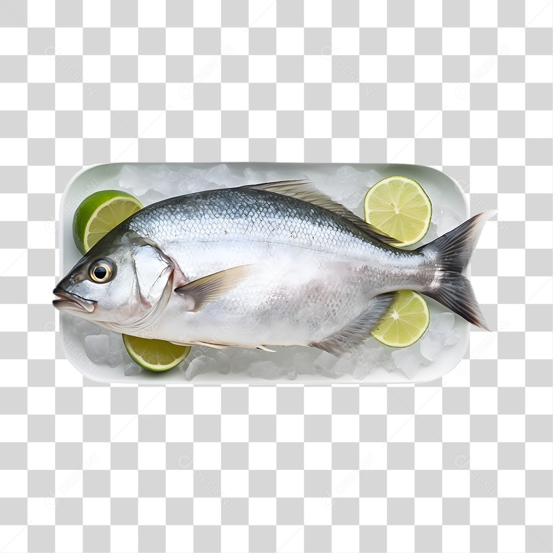 Peixes Servidos PNG Transparente