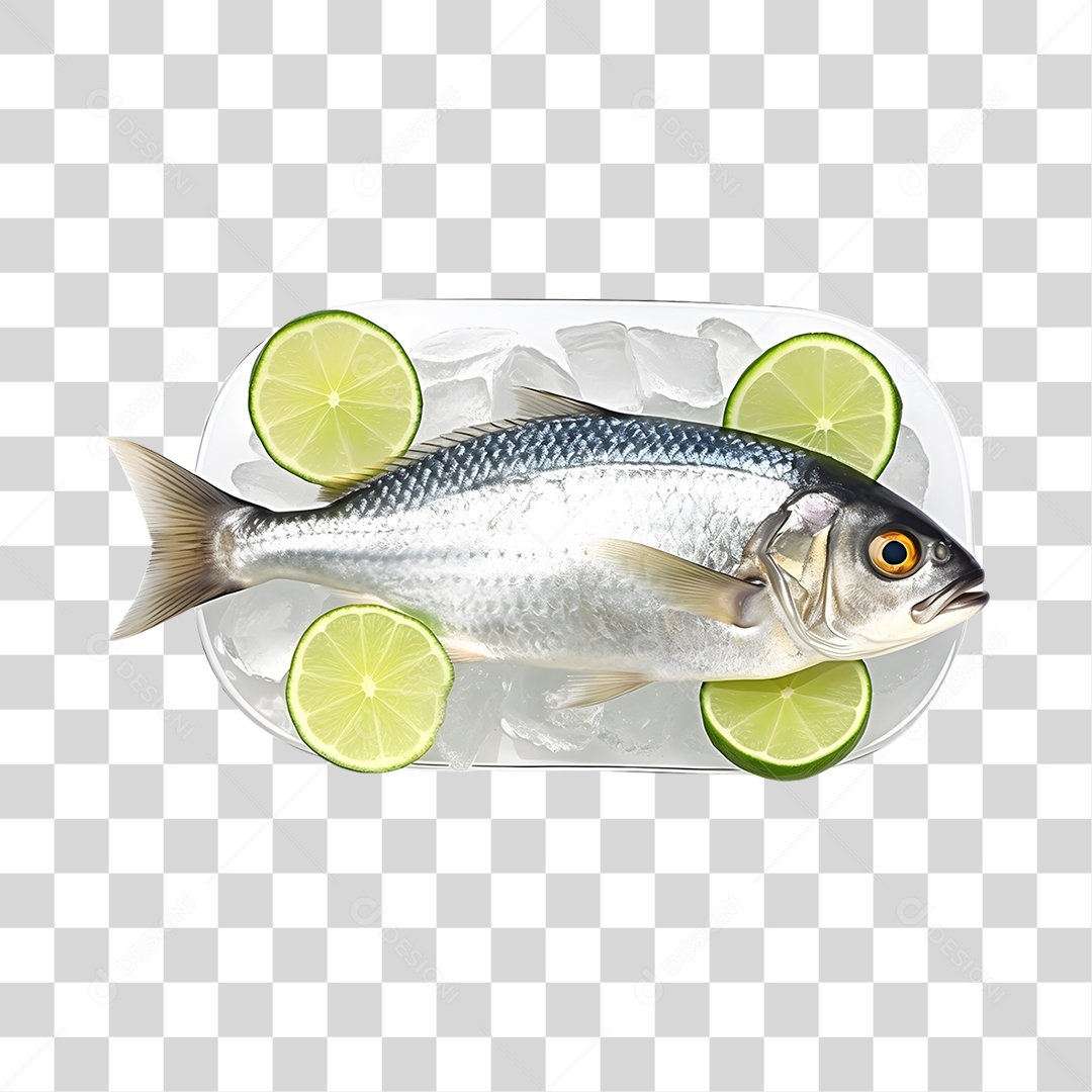 Peixes Servidos PNG Transparente