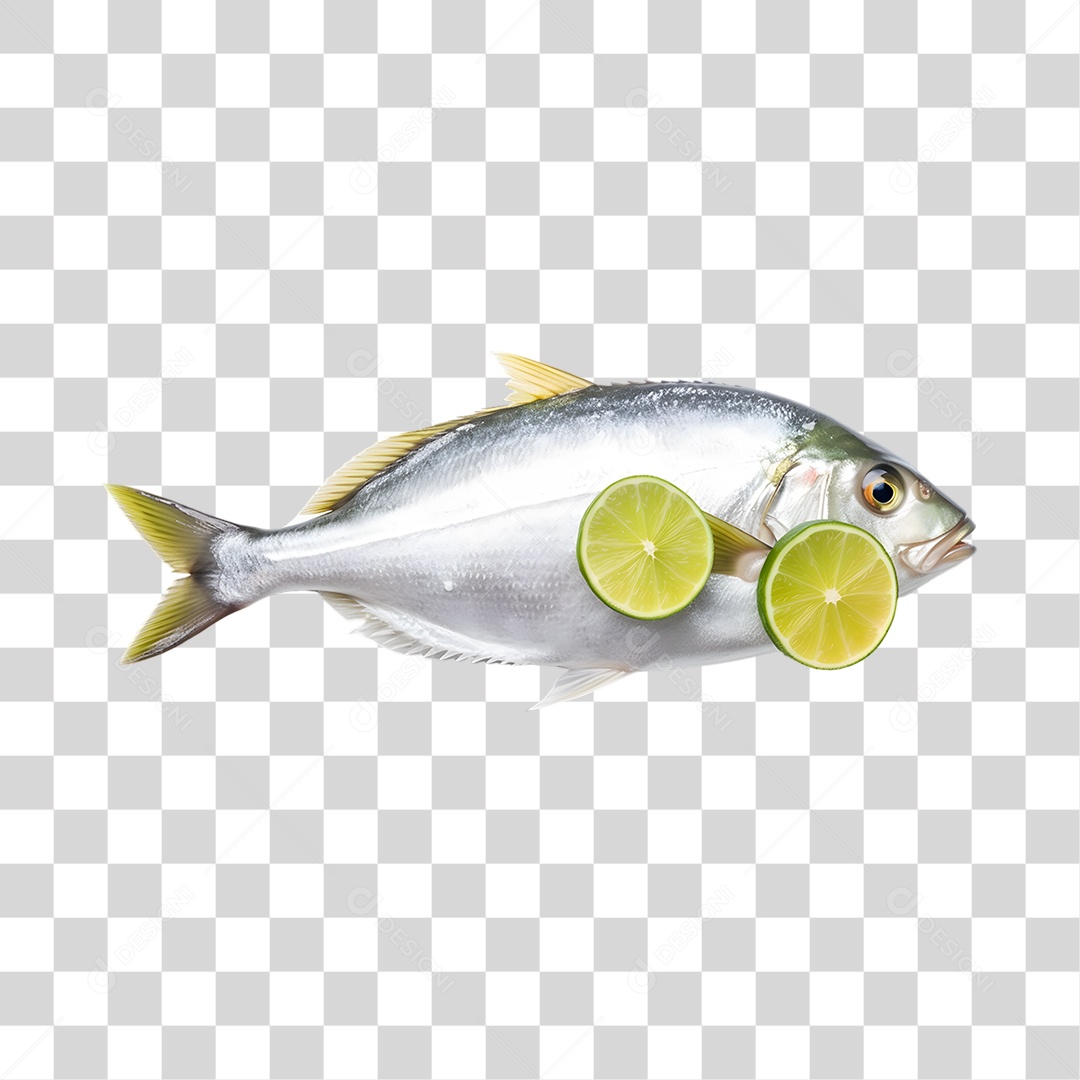 Peixes Servidos PNG Transparente