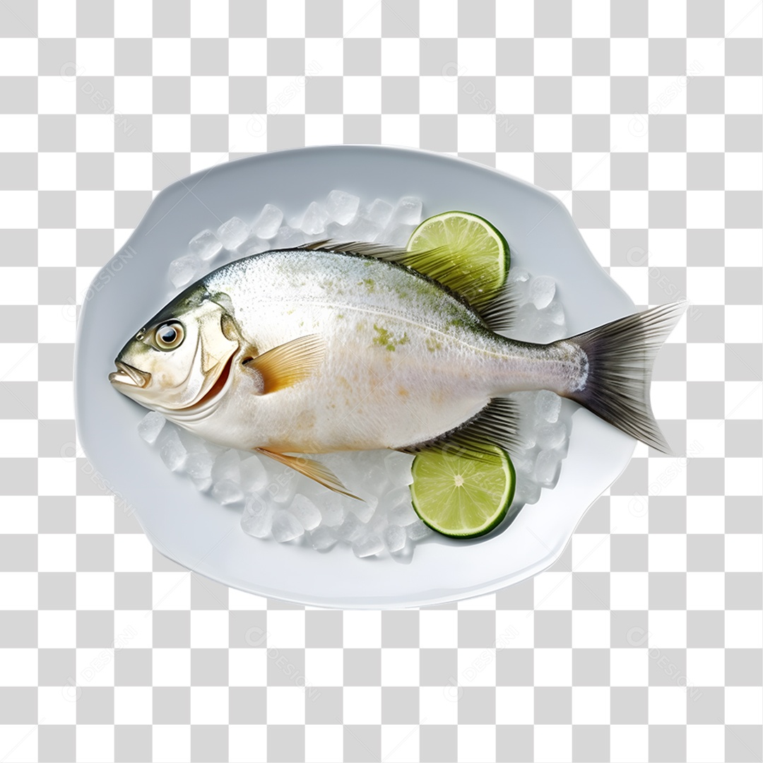 Peixes Servidos PNG Transparente