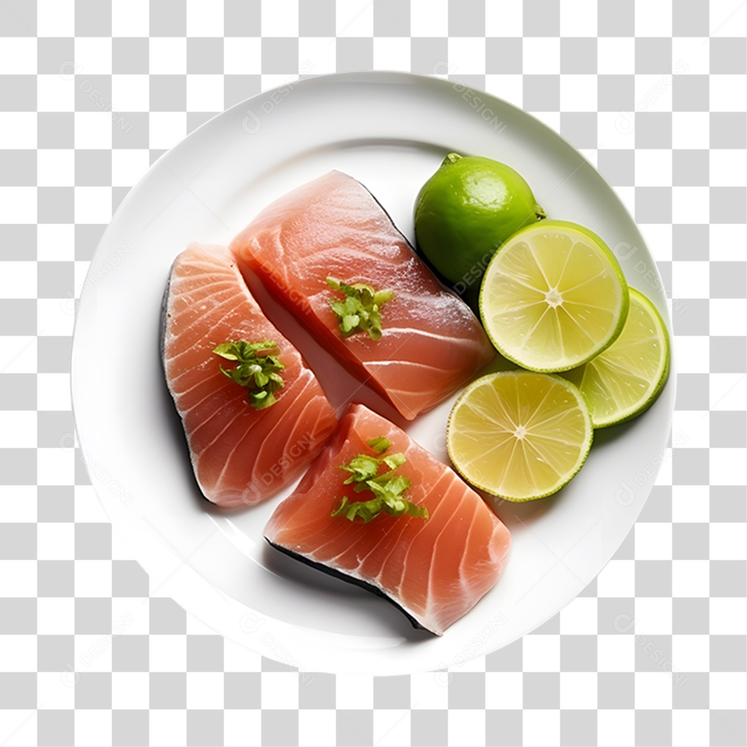 Peixes Servidos PNG Transparente